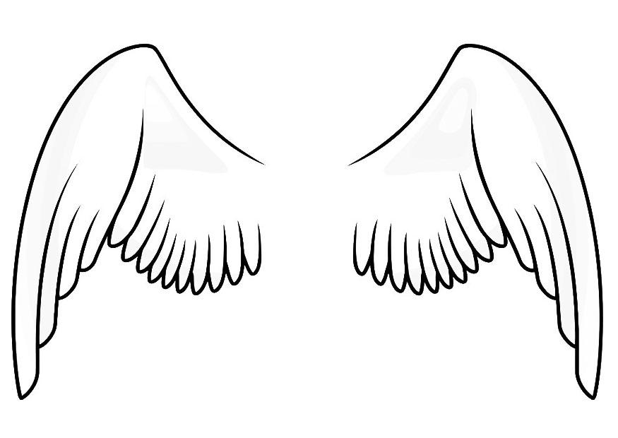 Coloring page wings - img 20666.