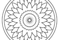 rangoli coloring page