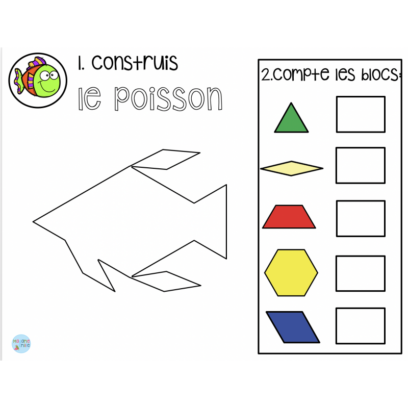 Blocs mosaïques (ENSEMBLE)