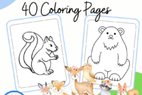 woodland coloring pages woodland coloring pages