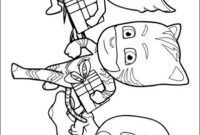 coloriage a imprimer pyjamasque