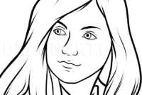 luna lovegood coloring pages