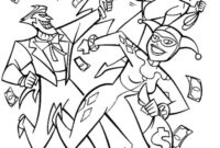 harley quinn color pages harley quinn color pages