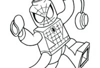 iron spider coloring pages to print