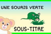 une souri vert