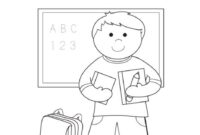 classroom coloring page