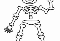 skeleton colouring in