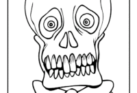 skulls coloring page skulls coloring page