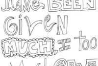 qoute coloring pages