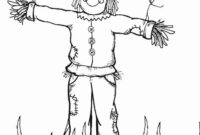 scarecrow printable scarecrow printable