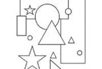 shapes and colors worksheet