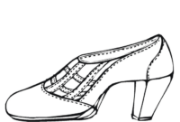 coloring pictures shoes coloring pictures shoes