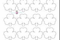 free printable shamrocks