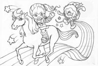 rainbow brite coloring pages