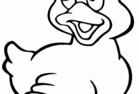 rubber duck coloring pages