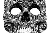 skull colour skull colour