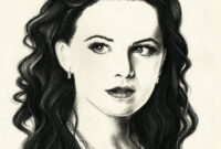 snow white pictures drawing