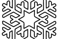 color snowflake