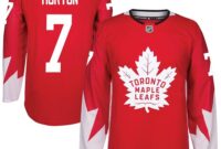 goat with toronto maple leafs jersey