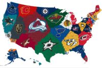 nhl teams map