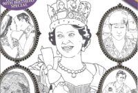 royal family coloring pages
