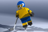 hockey player with multiple sclerosis