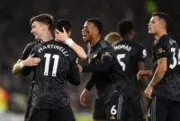 arsenal yesterday game line up