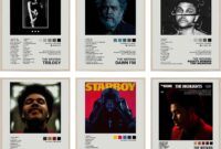 the weeknd album covers