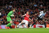 arsenal vs newcastle yesterday match