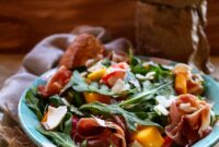 prosciutto salad wrap